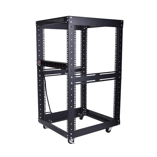 Netzwerkanwendungen Stehende Racks 4-Post Rahmen Offener Server Rack pictures & photos
