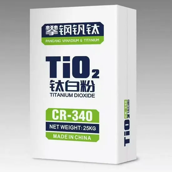 염화물 공정 루타일 이산화티타늄 TiO2 Cr-340 엔지니어링 폴리머용 pictures & photos