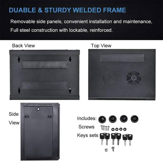 Armadio per server da montare a parete, involucro per rete dati 19-Inch Rack per server pictures & photos