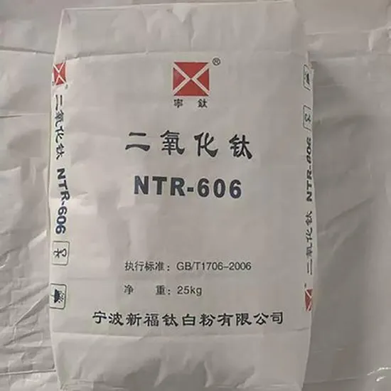 염화물 공정 루타일 이산화티타늄 TiO2 Ntr-606 인쇄 잉크용 pictures & photos