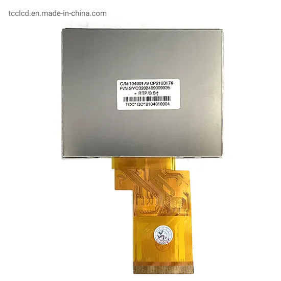 3.5" TFT LCD Display Bildschirm 320X240 Auflösung LCD Touch Display Bildschirm Modul pictures & photos