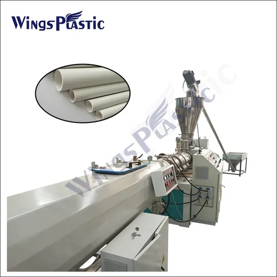 Linha de Fabricação de Tubos de PVC com Rosca Automática Máquinas Extrusoras de PVC para Tubos Elétricos pictures & photos