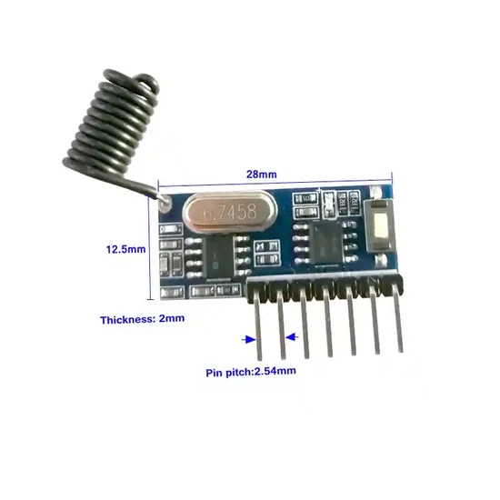 433MHz Módulo de Decodificación Inalámbrica Superheterodina y Recepción 4 Módulo de Salida de Canal pictures & photos