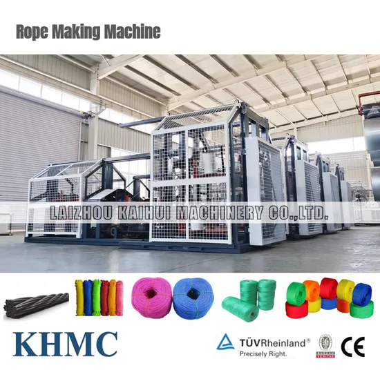 Processo di produzione di corde in plastica Macchina per la produzione di corde in poliestere pictures & photos