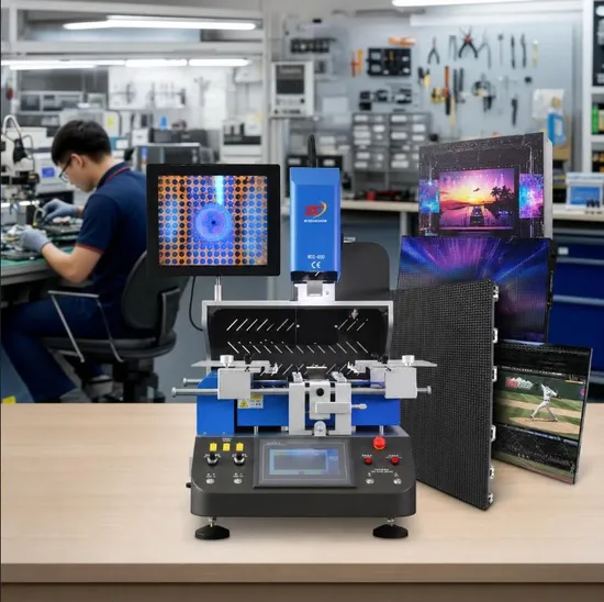 เครื่องซ่อมพิกเซล LED และเครื่องทำงานชิป BGA สำหรับการบำรุงรักษาโมดูลแสดงผล LED pictures & photos
