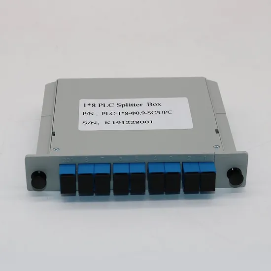 Modulo di distribuzione del segnale luminoso stabile a splitter ottico PLC per telecomunicazioni e centri dati pictures & photos