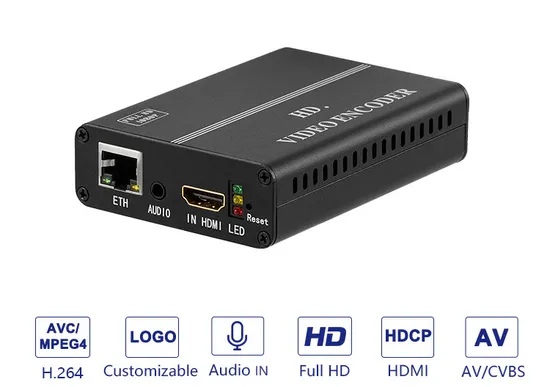H. 264 AVC 미니 HDMI SRT HTTP RTSP RTMP RTMPS UDP HLS 멀티캐스트 유니캐스트 풀 HD IPTV 스트리밍 IP H264 인코더 pictures & photos