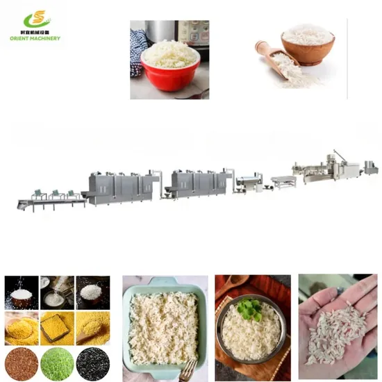 Cassava Gạo Bột Gạo Dinh Dưỡng Gạo Gạo Nhanh Gạo Tăng Cường Máy Sản Xuất pictures & photos