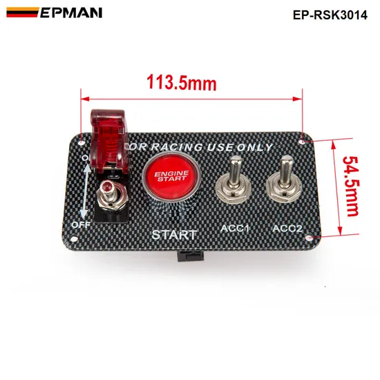 Epman Yarış Araba Elektroniği Anahtar Kiti Paneli Motor Başlatma Düğmesi Anahtarı ile Aksesuar Ep-Rsk3014 pictures & photos