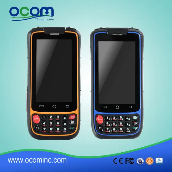 Lector RFID portátil Android PDA resistente para recolección de datos pictures & photos