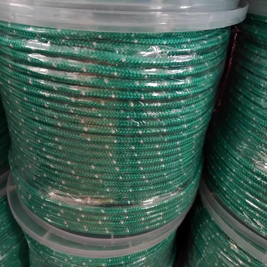Endüstriyel İp Dayanıklı İp Yüksek Mukavemetli İp Aşınmaya Dayanıklı İp Polyester Örgü İp pictures & photos