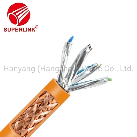 Cáp mạng LAN 23AWG Dây đồng máy tính RJ45 SFTP Cat7 pictures & photos