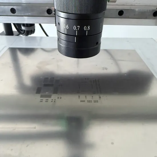Macchina di ispezione per la rilevazione dei difetti dei stencil per schermi di tipo manuale pictures & photos