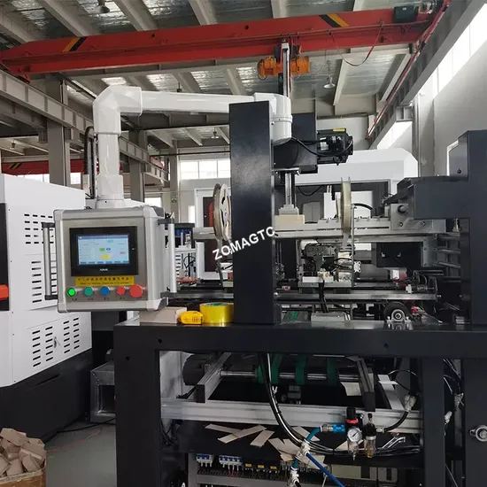 Máquina de Fazer Caixa Rígida a Preço de Fábrica Máquina Boxer Máquina de Embalagem Máquina de Punção pictures & photos