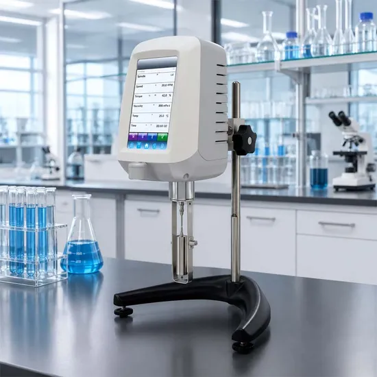 Rvdv-Et Rotationsrheologie-Analyzer Programmierbarer intelligenter Rheometer Dynamischer Scherratenprüfer pictures & photos
