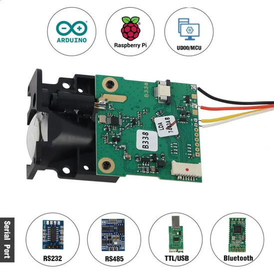 100m Módulo de Sensor de Distancia Láser para Medición Industrial de Raspberry Pi pictures & photos