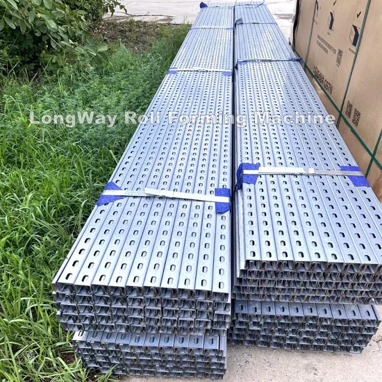 Máquina de conformado en frío de canal de estría solar automático, soporte de estructura solar, máquina de fabricación de perfil de estría pictures & photos