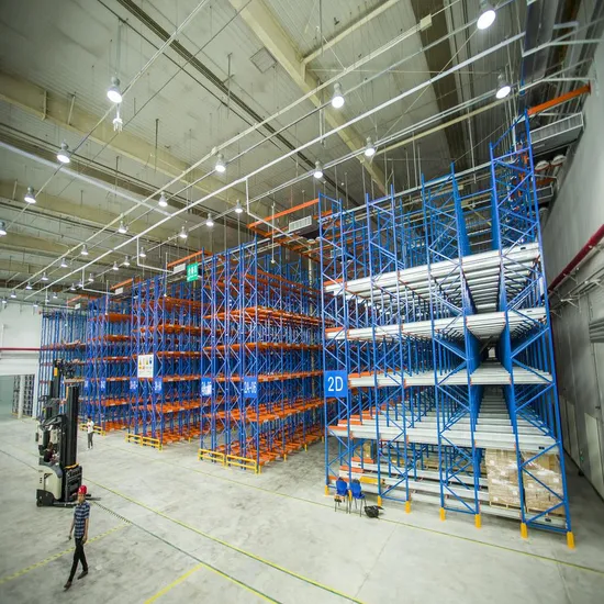 Sistem Rak Penyimpanan Gudang dengan Racking Radio Shuttle Kapasitas Tinggi pictures & photos