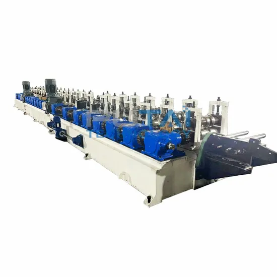 Putai Automatisches Lagerregal-Herstellungsmaschine Regalständer Säule Kastenträger Walzprofiliermaschine pictures & photos