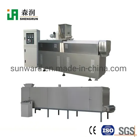 Turnkey Twin Screw Kunstmatige Rijst Versterkte Rijst Instant Rijst Konjac Rijst Voedingsrijst Maïsrijst Gereconstitueerde Rijst Projectoplossing Lijnmachine pictures & photos
