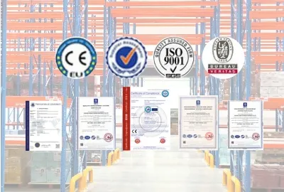 Giá đỡ chảy trọng lực, giá đỡ pallet tùy chỉnh, giá đỡ kim loại lưu trữ trong kho với bảo vệ chống ăn mòn pictures & photos