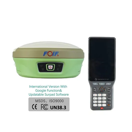 Foif A90 Ricevitore GPS portatile Rtk GPS Rtk con funzione Google Software Surpad aggiornato per rilievi di terreno Versione internazionale Gnss Rtk Base e Rover Rtk pictures & photos