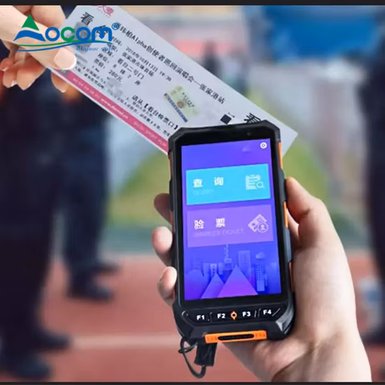4G อุปกรณ์คอมพิวเตอร์มือถือแอนดรอยด์ที่เชื่อมต่อกับเครือข่าย LTE WiFi พร้อมกับภาษา Java และเครื่องสแกนบาร์โค้ดแอนดรอยด์ pictures & photos