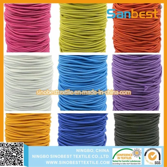 Bunte elastische Schnur/ elastischer Faden pictures & photos