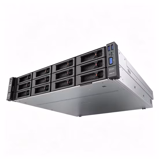 Serveur rack GPU personnalisé, à livraison rapide, prêt pour la virtualisation et haute capacité, pour l’hébergement Web pictures & photos