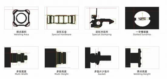 Macchina per ispezione visiva personalizzata per viti, macchina automatizzata per la selezione ottica dei difetti delle filettature interne pictures & photos