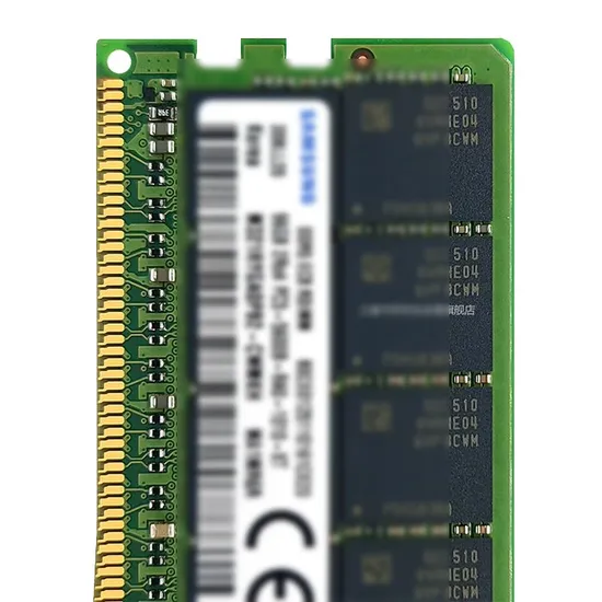 หน่วยความจำ RAM เซิร์ฟเวอร์ 96GB DDR5 5600MHz โมดูลหน่วยความจำ Ecc Rdimm Registered DIMM สำหรับเซิร์ฟเวอร์ในศูนย์ข้อมูล pictures & photos