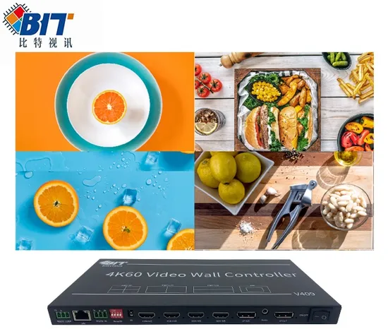 Controlador Processador de Vídeo Multi Screen Bitvisus 4K com Rotação de 180 para Vídeo pictures & photos