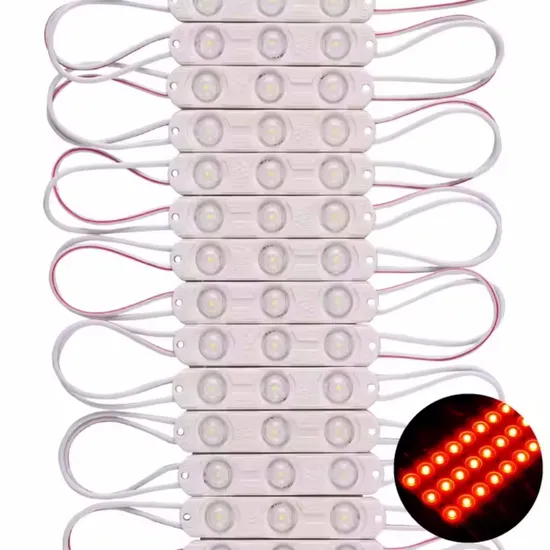 Módulo LED de Luz Vermelha 12V DC 0.72W Fitas de Luz para 3 LEDs SMD 2835 para Sinais Luz Módulo LED Iluminação Módulos LED 24V Módulo LED pictures & photos