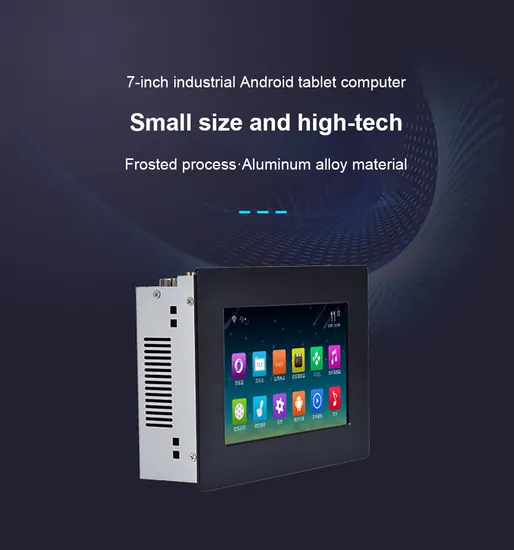 7-Inch Tableta Industrial Android Computadora Delgada Soporte Multi Serial USB Rk3288 Rk3399 Solución pictures & photos