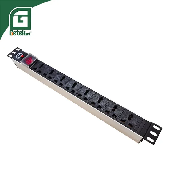 Geteknet Netzwerk Rack Basis Universelle Steckdose Netzwerk Rack Montieren Mehrzweck 8 Weg 19'' PDU Stromverteilungseinheit pictures & photos