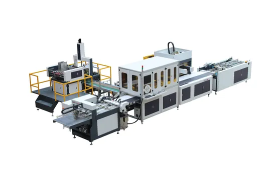 Visuelle Positionierungstyp Automatische Papierboxenherstellungsmaschine Steifboxenherstellungsmaschine Schuhboxenherstellungsmaschine Geschenkboxenherstellungsmaschine pictures & photos