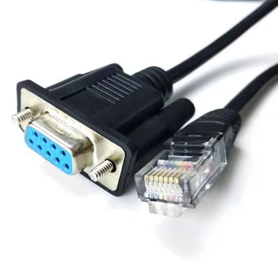 dB9 RS232 naar Rj11 Rj12 RJ45 Rj25 Rj9 dB9 Serieel Debuggen Regel Firmware Upgrade Regel dB9 naar RJ45 Console Kabel pictures & photos