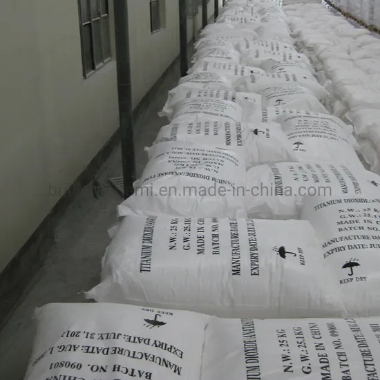 ผงรูไทล์เกรดเครื่องสำอาง 99.8% ความบริสุทธิ์สูง R5566 R298 R996 TiO2 ไททาเนียมไดออกไซด์ pictures & photos
