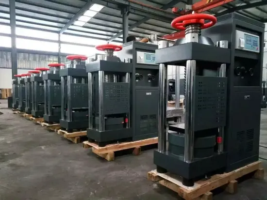 Macchina per il test di compressione automatica controllata da microcomputer pictures & photos