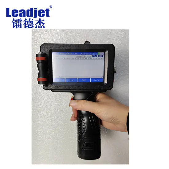 S500 Leadjet Code Etikettendrucker Tintenstrahl Handheld Tragbare Codiermaschine/ Thermo-Inkjet-Drucker pictures & photos