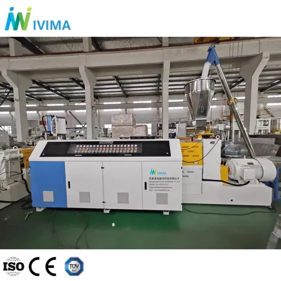 Máy tạo hạt cắt khuôn mặt die hiệu suất cao cho PVC mềm và cứng, dây chuyền sản xuất tạo hạt UPVC cho ép cáp pictures & photos