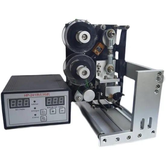 एनबीईआर तकिया रिबन कोडिंग मशीन पैकिंग मशीन की तारीख बैच संख्या कोडिंग मशीन HP-241 कोडिंग प्रिंटर pictures & photos