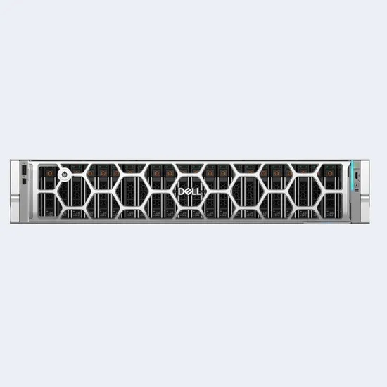 خادم تخزين افتراضي للرف Dell PowerEdge R7725 ثنائي المعالج EPYC 9255 2U pictures & photos
