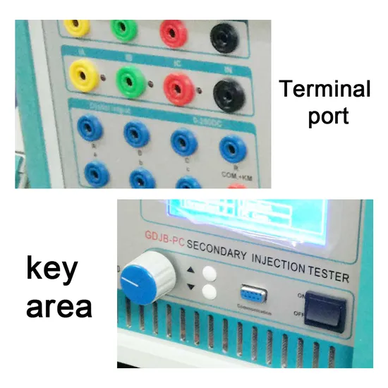 Tester di iniezione di corrente secondaria per microcomputer sistema di protezione relè pictures & photos