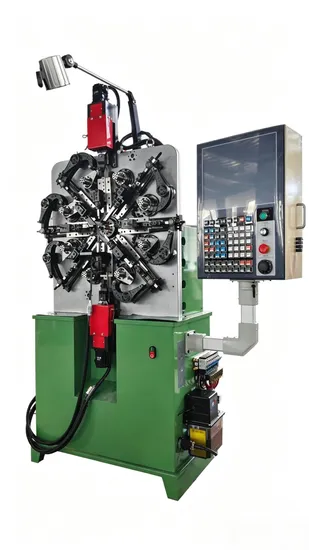 Maßgeschneiderte 6-Axis Federmaschinen Automatische Federformmaschine, CNC-Federmaschine mit 150kg Abwickler pictures & photos