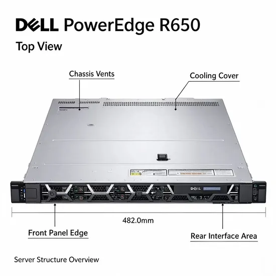 高性能のDELL Poweredge R650 ラックサーバー データベース用 pictures & photos