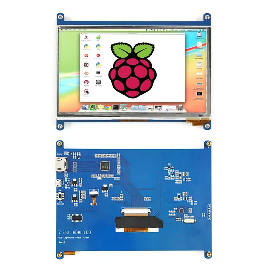 7 شاشة تعمل باللمس قابلة للمس بحجم إنش متوافقة مع Raspberry Pi3b Pi4b pictures & photos