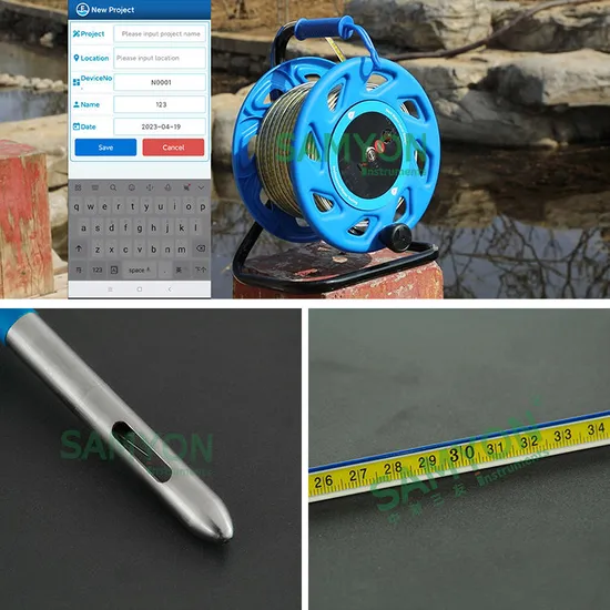 100m Strumenti di Misura Righello in Acciaio Livello d'Acqua Metro Rivelatore di Livello d'Acqua Sensore pictures & photos