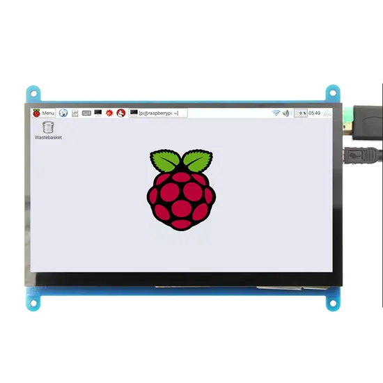 Module d'affichage LCD TFT 7 pouces 800X480 avec écran tactile capacitif pour Raspberry Pi 3/4/5 affichage pictures & photos