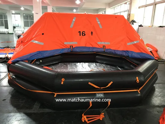 Solas aufblasbarer 6 Männerbehälter ein Packungslebensrettungsboot pictures & photos